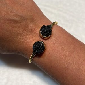 Druzy Cuff Bracelet